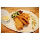 A glimpse of VegeCoffee Christmas menu ~♥ Guess what is that which looks like fish&chips?