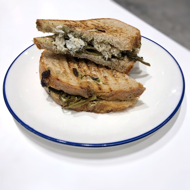 Fish Sourdough Sandwich $11