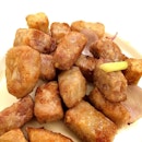 Fried Yam w/ Honey