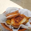 Grilled Ham And Cheese 