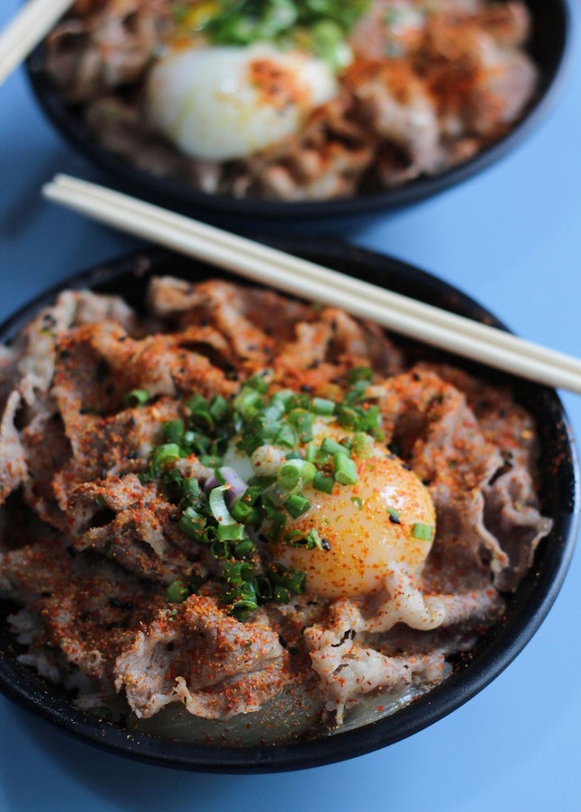 Affordable Donburi in Amoy Street Food Centre