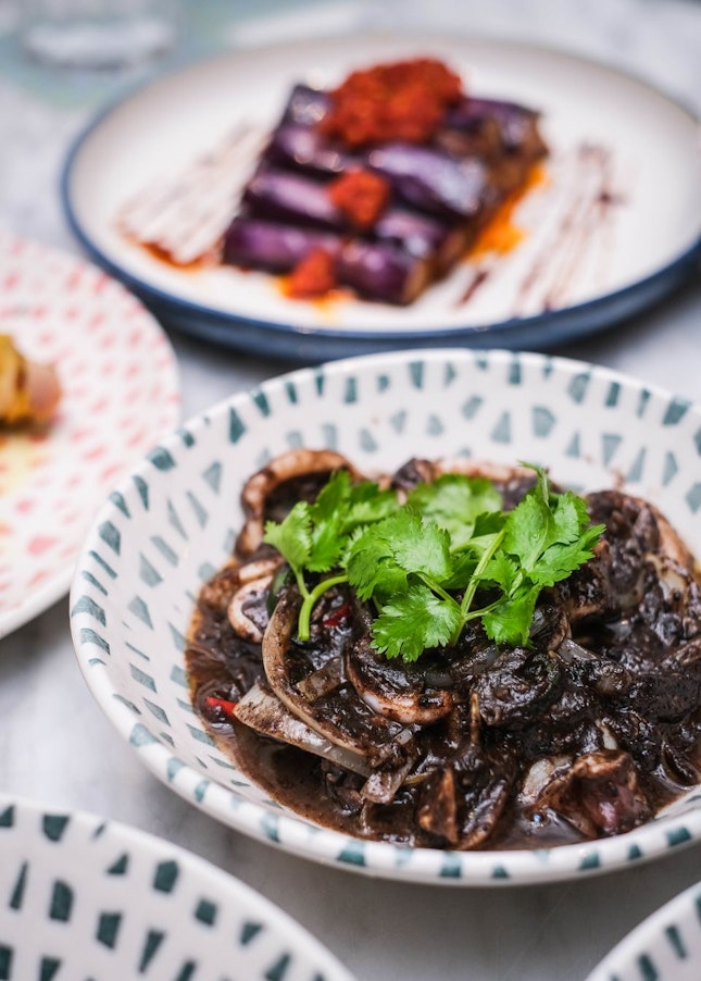 This Modern Space Serves Refined Peranakan Fare

