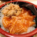 [TANJONG PAGAR] Salmon Oyakodon - my main at the birthday lunch of @hxlser !