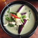 Green Curry Chicken Rice