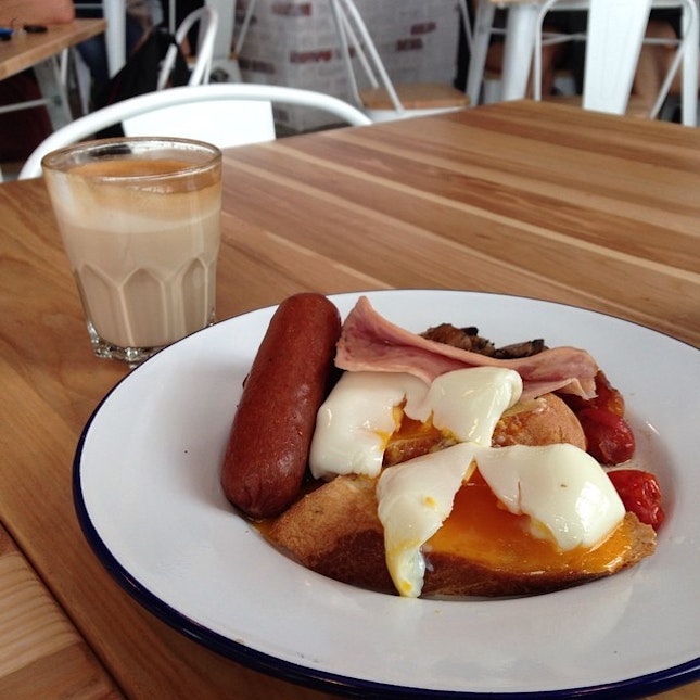 Grab a heavy breakfast before back to work.