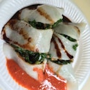 韭菜粿 (Teochew chive dumpling)