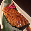 Teriyaki Grilled Salmon Belly
