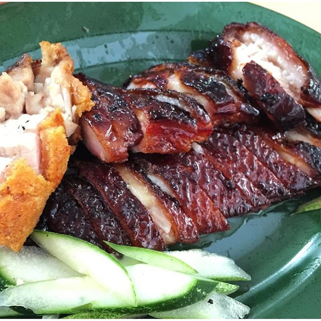 All time fave char siew by a hawker now - these guys really improve their game month by month !