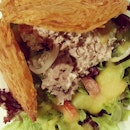 My #dinner tuna mayo salad