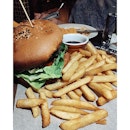 Check out today's dinner 🍔🍴 the fries stole the show 🍟 #burpple #foodporn #foodspotting #foodstamping
