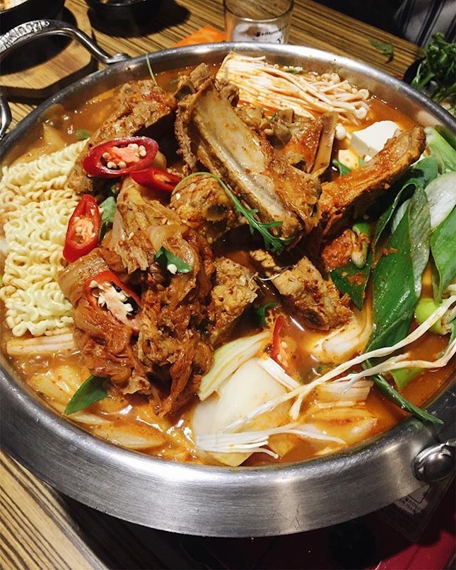 Pork Rib Kimchi Stew ($48.90)
