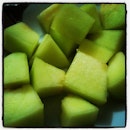 Super #sweet #honeydew for #dinner #healthy #melon 👍
