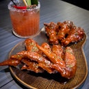 Buffalo Wings And Tom Yum Bloody Mary