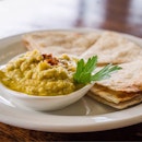 Hummus with Whole Wheat Tortilla
