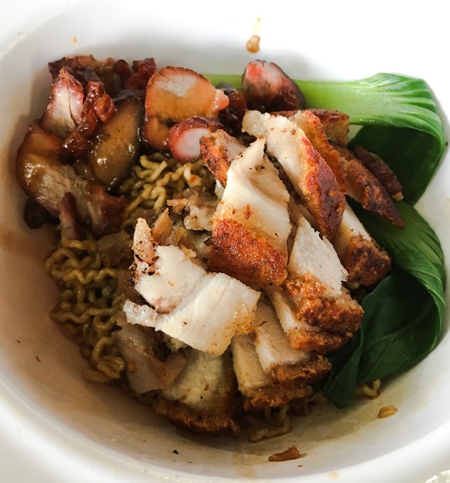 Roasted Pork + Char Siew Noodles