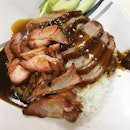 Roast Duck & Char Siew Rice