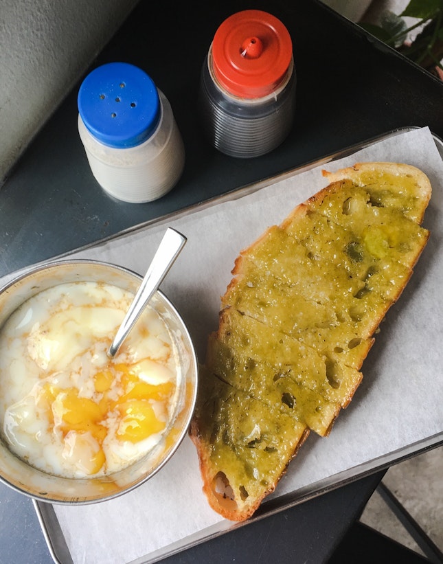 Traditional Homemade Kaya Toast