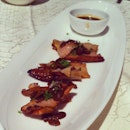 Char grilled korubuta pork #food