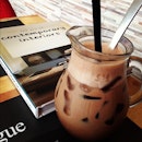 Lazy #sunday arvo spent at a #cafè nestled within a bookstore.