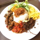 "Nasi Langgi" the specialized indonesian food #lunch #hospitalfood #instafood #instadaily #iphoneonly