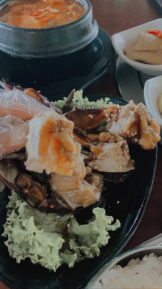 Soy Marinated Raw Crab ($18 Lunch Set)