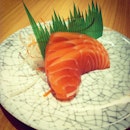 Salmon Sashimi.