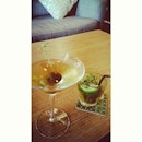 Choya Martini and Mojito #Gardenia #Gardeniadrink #cocktail #Singapore #burpple #Saturday #cafehoppingSG #lazearound #choya #martini #mojito