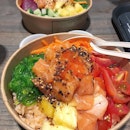 1-for-1 Poke Bowls on opening day for the branch at TripleOne Somerset 🌽🥕🍍🍚 Delicious and healthy goodness in a bowl.