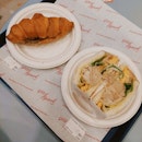 Earl Grey Jam Croissant & Taiwan Chicken Sandwich
