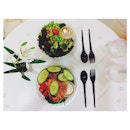 Salad for two #dinner #healthyeating #vsco #vscocam #vscophile #afterlight