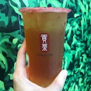 Finally had our first cup of gong cha ytd at the flagship stall @ singpost centre!