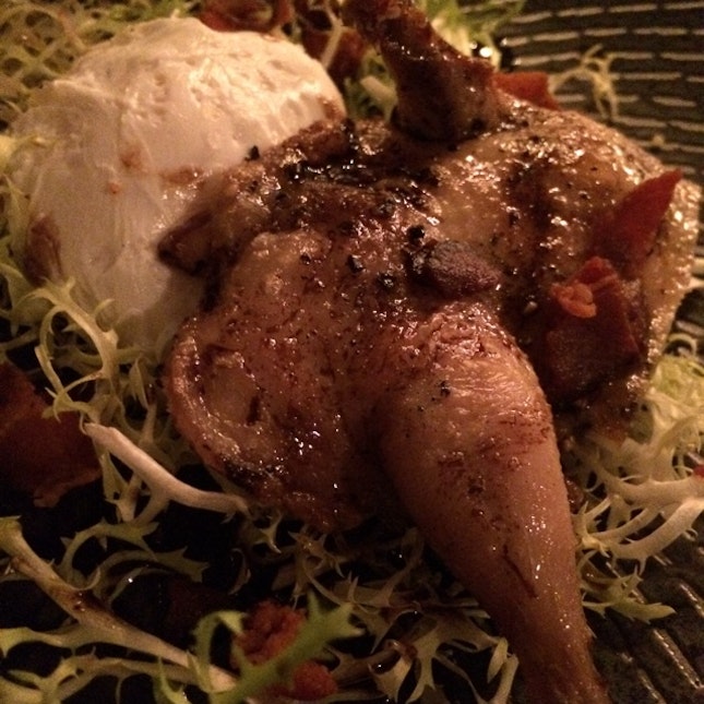 Grilled French Quail