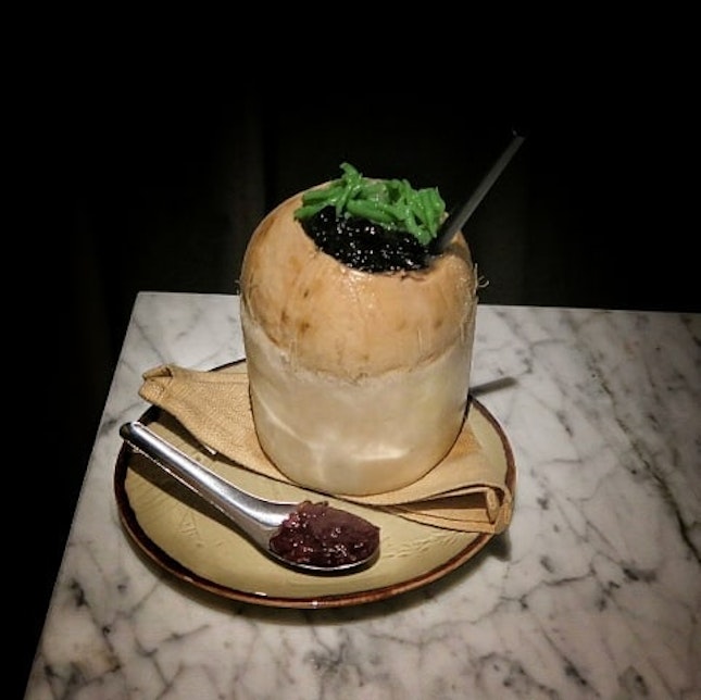 Throwback to the lovely Chendol inspired cocktail.