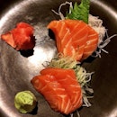 Salmon Sashimi.