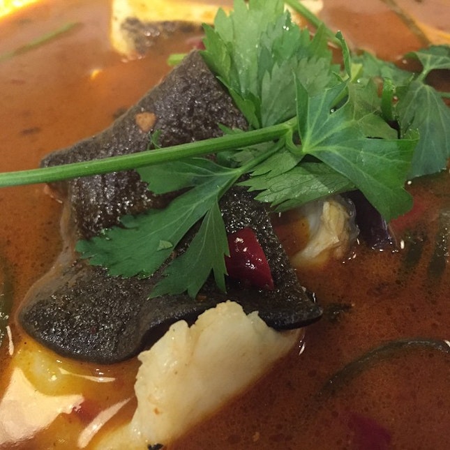 Fish in Mala soup = wonderful #sgeats #followme #foodblogger #singaporefood #delicious #yummy #foodgasm #foodstamping #sgfood #foodoftheday #foodporn #burpple #foodspotting #fatdieme #foodgasm #instafood #openricesg #justeat #foodphotography #8dayseatout #instasg #umakemehungry #lifeisdeliciousinsg #foodblogs #nomnomnom
