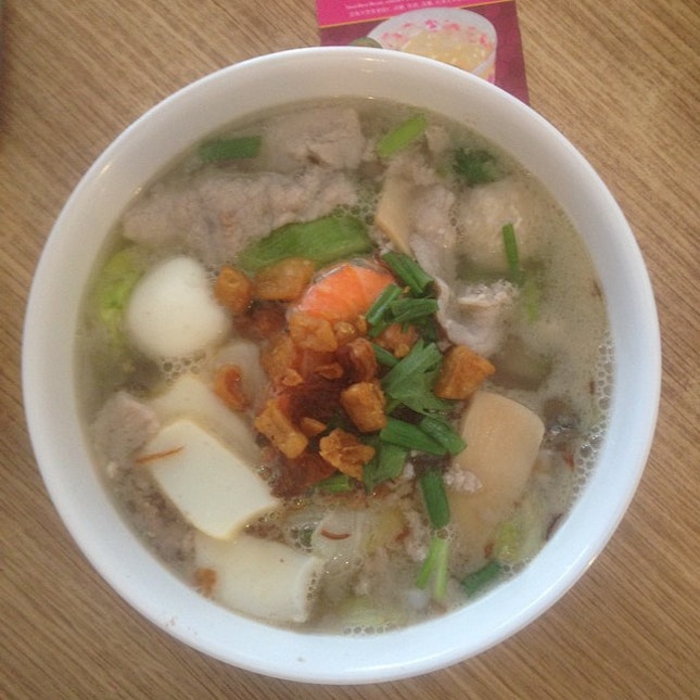 #lunch #kueyteow #soup #ricenoodle #yummy
