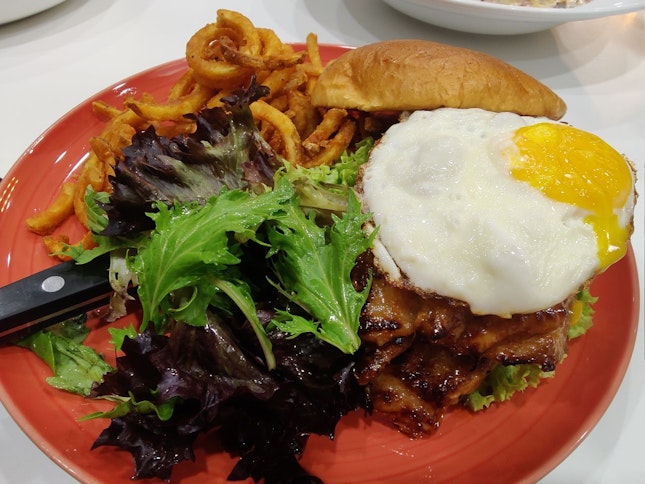 Hawaiin Chicken Burger