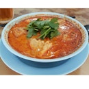Tom Yam With Fried Sliced Fish