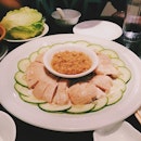 The creation of Samsui Ginger Chicken dish with lettuce is perfect match.