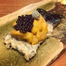 Special Uni & Caviar Tempura ($25++)
