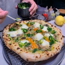 The Pizza Vongole - Part Of The Omakase Menu)