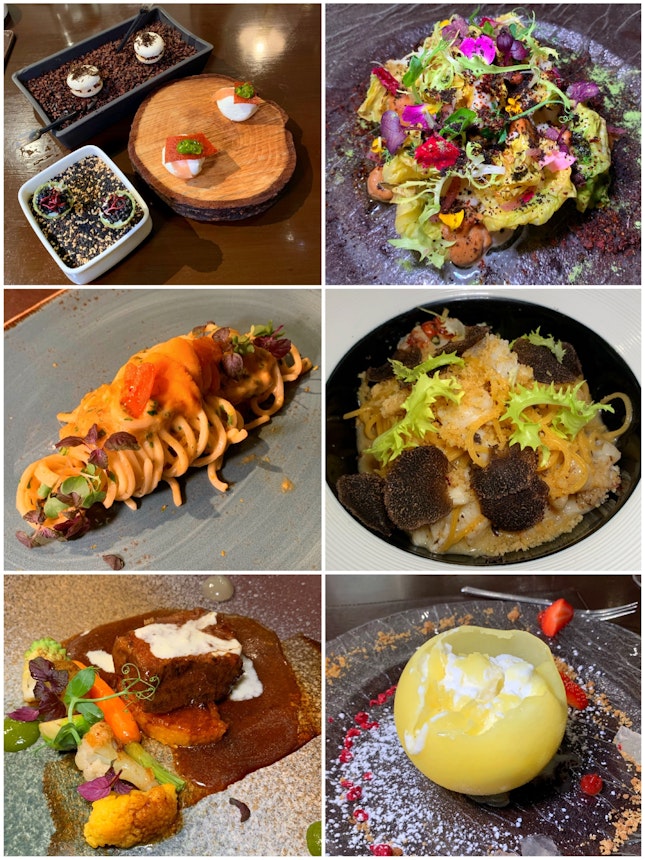 Italian Food By A Japanese Chef + A Serene Al Fresco Environment = A Great Date Venue
