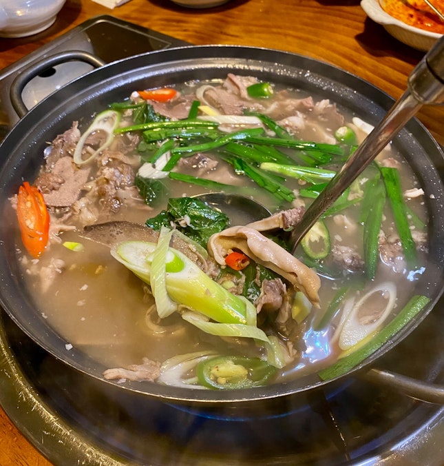 If You Love Pig’s Spare Parts, The Dwae Ji Sul Guk Is The Soup For You ($40++)