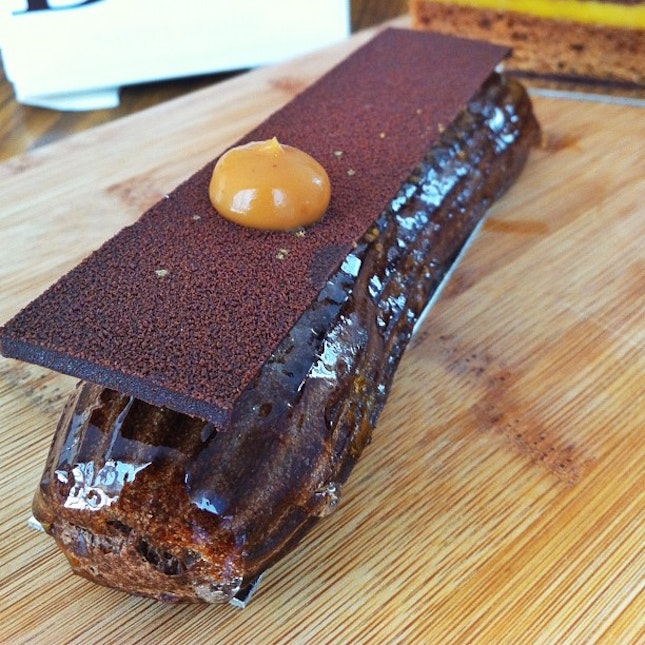 I need one of these now from @burchpurchese Salted Caramel Eclair