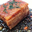 You are such a gorgeous hunk! Berkshire pork belly with lentils & tarragon vinaigrette FTW