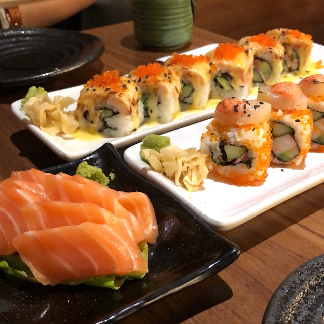 1-1 sushi rolls on wednesday