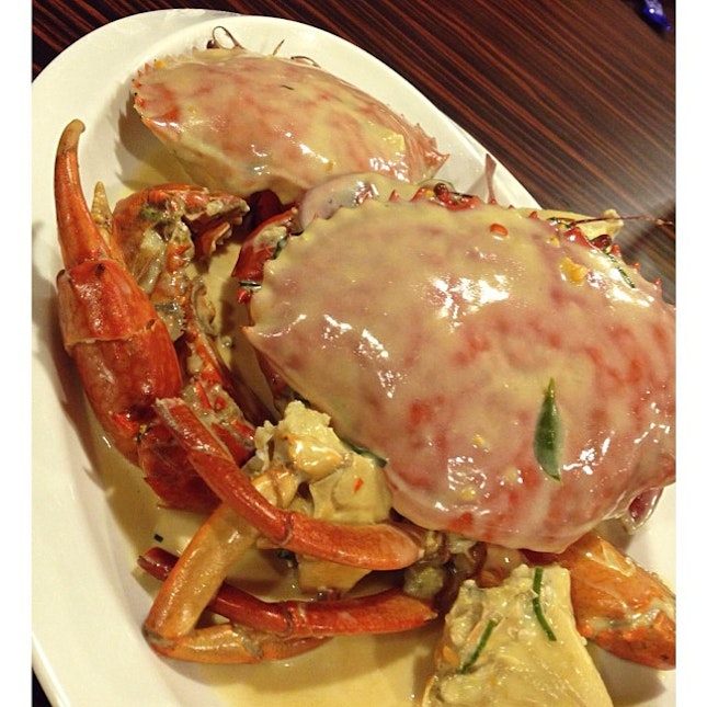 Creamy butter crab