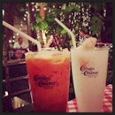 Thai iced #tea & Lychee Frappe #drink