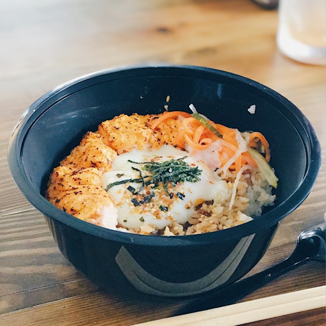 For Value-for-Money Rice Bowls in a Coffeeshop