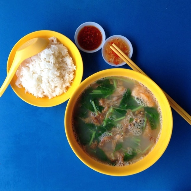For Best Fish Soup With Yi Mian 